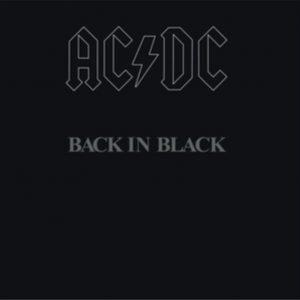 AC/DC Back In Black Vinyl Record