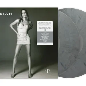 Mariah Carey  #1's  Vinyl 2LP  Silver & Black Swirl